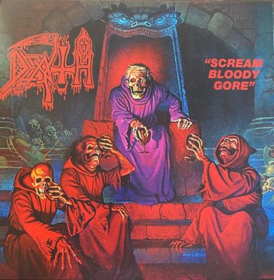 DEATH "Scream Bloody Gore" LP (Relapse) Reissue